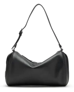 Load-D-Schultertasche mit Hartschalen-Logo-Seiten - Schultertaschen - Unisex - Schwarz