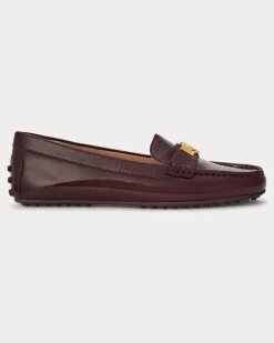 Loafer Barnsbury aus Knitter-Lackleder Red