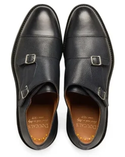 Loafer mit Monk-Riemen - Blau