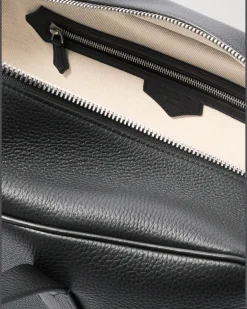 149 Logo-Appliquéd Full-Grain Leather Briefcase Black
