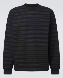 Longsleeve aus Baumwolle Schwarz