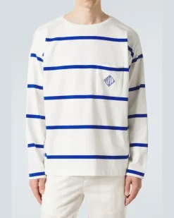 Longsleeve aus Baumwoll-Jersey Weiß