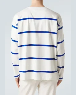 Longsleeve aus Baumwoll-Jersey Weiß