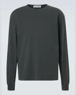 Longsleeve aus Baumwoll-Jersey GrüN