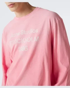 Longsleeve 1996 aus Jersey Rosa