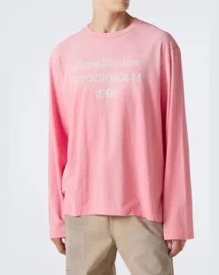 Longsleeve 1996 aus Jersey Rosa