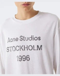 Longsleeve aus Jersey Weiß