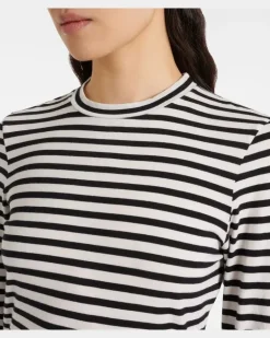 Longsleeve Susana aus Baumwoll-Jersey Schwarz
