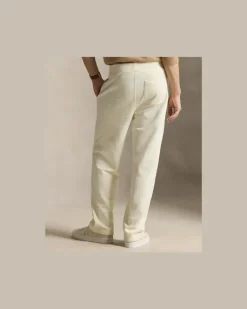 Loopback-Fleecehose mit Tunnelzug Cream