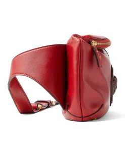Lou Gürteltasche aus Nappa - Rot
