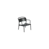 Lounge Sessel Linear - Schwarz - Stahl - Designer Thomas Bentzen