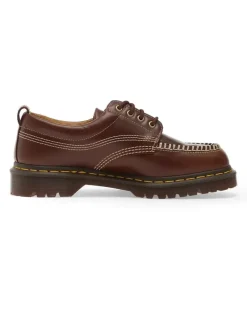 Lowell Derby-Schuhe mit Kontrastnähten - Braun