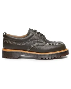 Lowell Derby-Schuhe mit Kontrastnähten - Grün