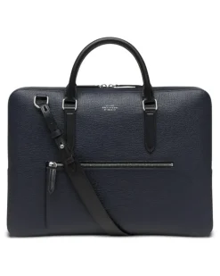 Ludlow Laptoptasche mit Reißverschluss - Blau
