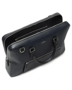 Ludlow Laptoptasche mit Reißverschluss - Blau