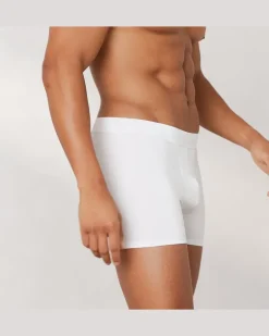 Luxe Herren-Boxer (3er Paket) - Weiß White