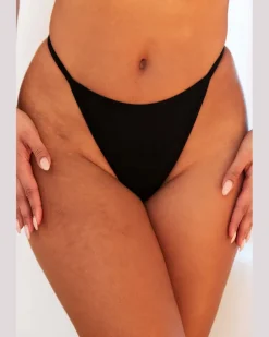 Luxury G-string - Schwarz Black