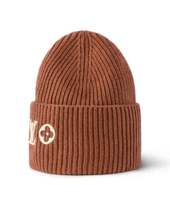 LV Headline Beanie Brown