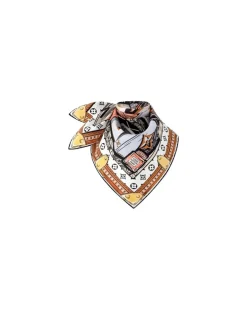 LV Library Carré 70 Brown