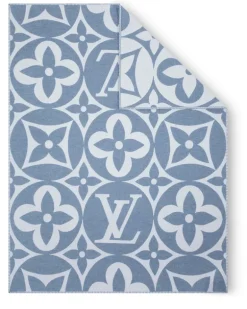 LV Medallion Decke Blue