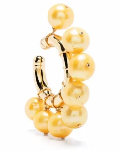 Maia Ear Cuff mit Perlen - Gold