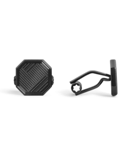 Manschettenknöpfe StarWalker Extreme - Schwarz - Edelstahl - MB135973 - Cufflinks