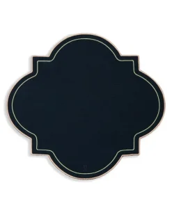 Medallion Tischsets (2er-Set) - Blau