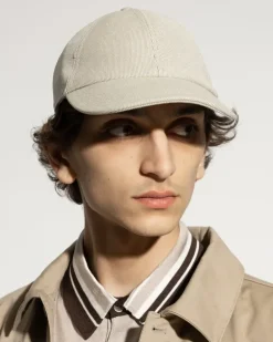 Men Ekd Logo Baseball Cap Grey Accessories > Beanies & Hats Gray