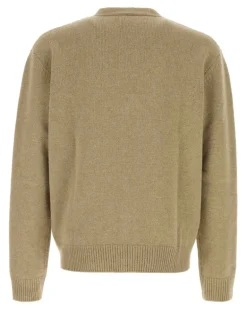 Men Kevin Cardigan Beige Wool