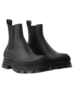 Men's Ankle Boot Black Calfskin