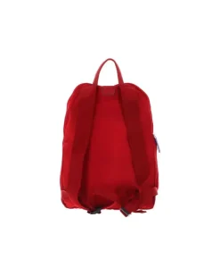 Men's Backpack Red Recycled Nylon Bags - Backpacks