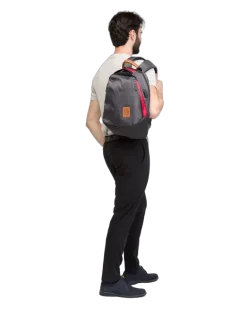 Men's Backpack Titanium Nylon Gray