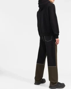 Men's Be Icon Logo Hoodie Black Clothing > Knitwear
