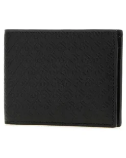 Men's Black Leather Wallet Neroneronero Exterior: Portafogli