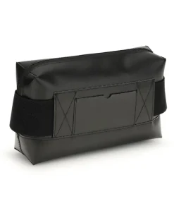 Men's Bumbag Shoulder Bag Black Calf Leather Bos Taurus