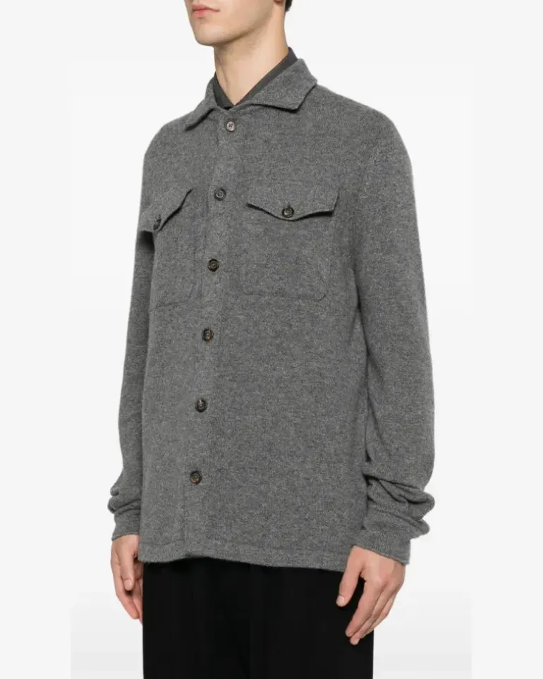 Men's Button-Up Flap-Pocket Cardigan Aw26
