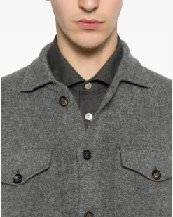 Men's Button-Up Flap-Pocket Cardigan Aw26