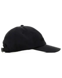 Men's Cap Nylon Baseball Black Tpolyamide