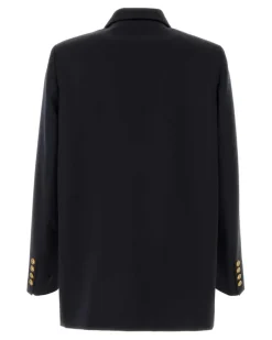 Men's Collection Blazer Navy Virgin Wool Blazers