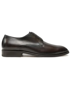 Men's Derrek Lace-Up Derby Shoes Brown ><noscript><img width=