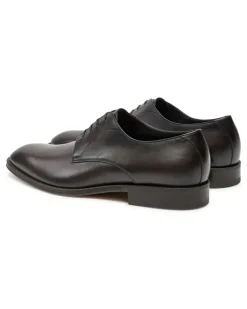 Men's Derrek Lace-Up Derby Shoes Brown ><noscript><img width=