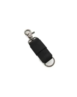 Men's Keychain Black Genuine Leather Accessories Keychains