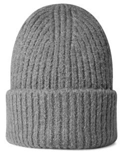 Men's Korval Wool Blend Beanie Grey Accessories > Beanies & Hats Gray