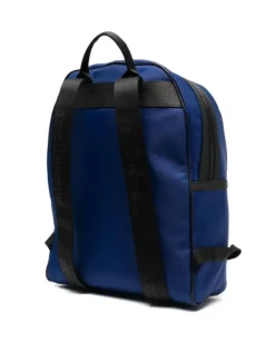Men's Logo-Print Zip-Up Backpack Ss22 W Royal