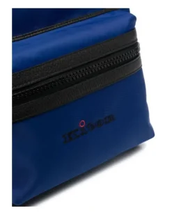 Men's Logo-Print Zip-Up Backpack Ss22 W Royal