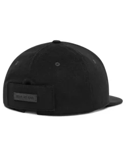 Men's Logo Wool Baseball Cap Black Accessories > Beanies & Hats