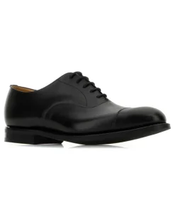 Men's Oxford Black Leather