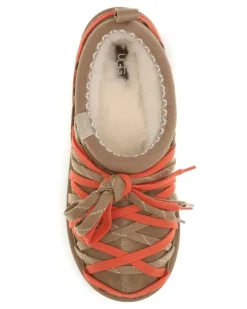 Men's Tasman Lace Sandals Chestnut Upper: Suede; Sole: Acetate Beige