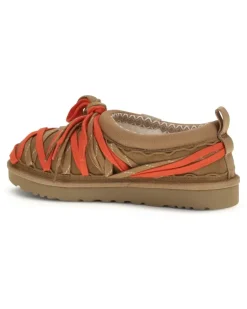 Men's Tasman Lace Sandals Chestnut Upper: Suede; Sole: Acetate Beige