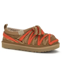 Men's Tasman Lace Sandals Chestnut Upper: Suede; Sole: Acetate Beige